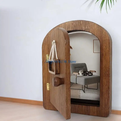 Pet Access Door for Apartment Villas and Commercial Use Providing Convenient Outdoor Exploration for Small Dog Cats