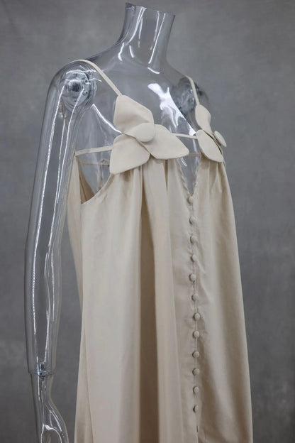 Ashgaily White Dress Women Halter Cotton Long Dress Lace Elegant Party Outfits Ladies Sexy Club Clothes