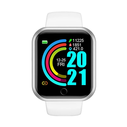 Men Watches Smart Watch For Women Fitness Heart Rate Monitor Sports Smartwatch Electronic Calory Music Control Y68 Bracelet Kids