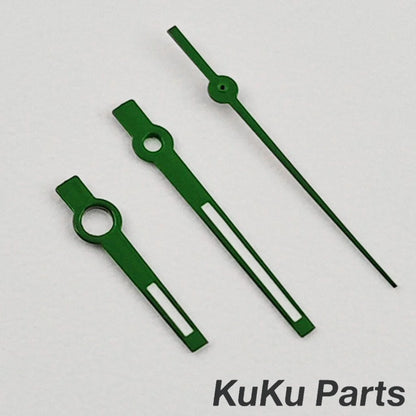 High Quality NH35 Hands Green Luminous Silver Gold Watch Needles For NH34 NH35 NH36 NH38 NH70 Watches Pointers Log Watch Hands