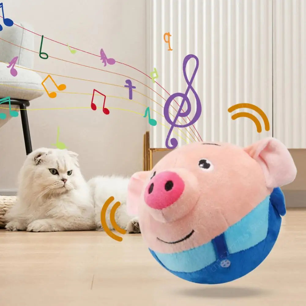 Pet Plush Doll Ball Talking Interactive Toy Accessories Bounce Pet Recreation Dog Electronic Pet Toy Dog Leisure Supplies