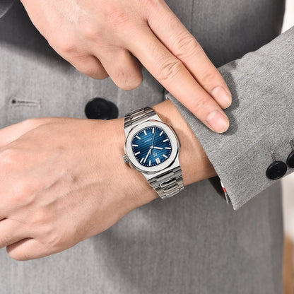 PAGANI DESIGN Top Luxury Automatic Watch For Men Mechanical Watches Men Sports Waterproof Sapphire Stainless Steel Reloj Hombre