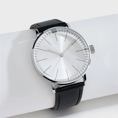Vintage Mechanical Watches Men Minimalist Dial Automatic Wristwatch Man Hat Glass Drop Shipping Timepieces