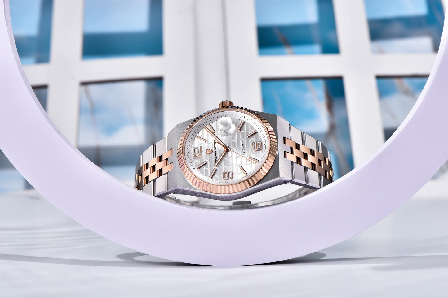 PAGANI DESIGN Watches Luxury Retro Mechanical Watches For Men Sapphire Glass New Waterproof Luminous Stainless Steel Men's Watch