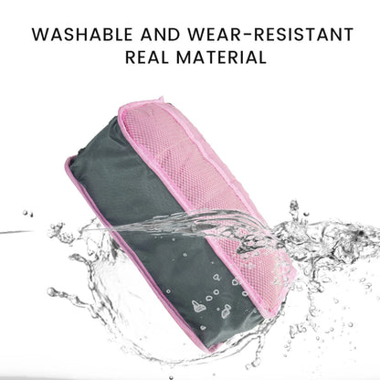 Women Cosmetic Organizer Bag Nylon Travel Insert Organizer Handbag Foldable Large Capacity Insert Bag Liner Makeup Tote