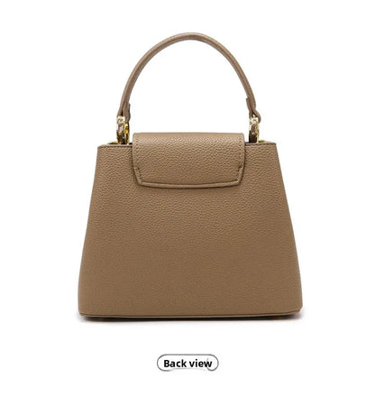 Women's handbag, new fashion versatile bucket bag, high-end bag, large-capacity commuter crossbody bag for women