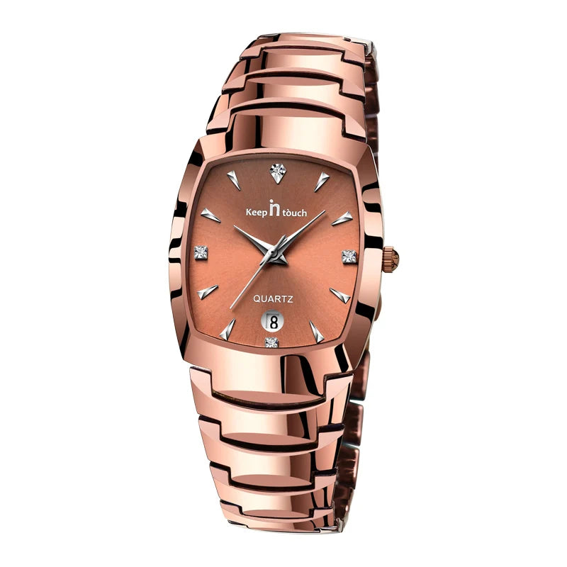 Men Quartz Watches Original High-end Luxury Waterproof Men's Watch Wristwatch Stainless Steel Fashion Business Date Clock Male