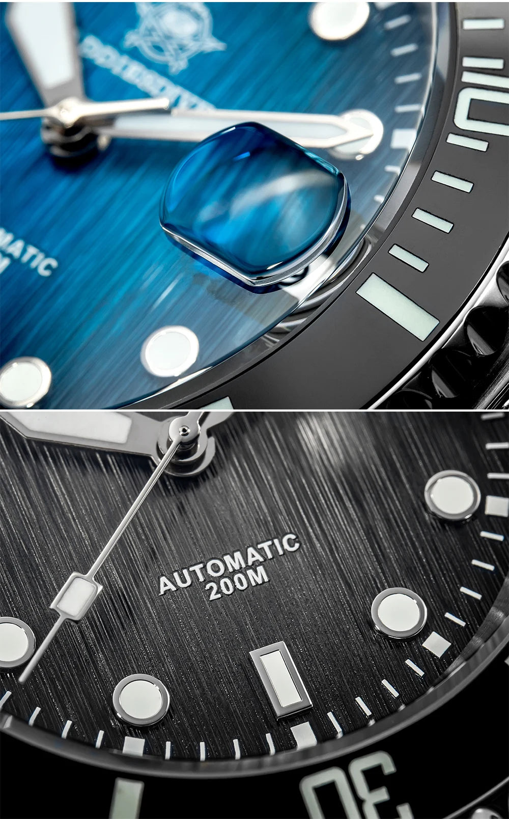 ADDIESDIVE Automatic Watch for Men Sapphire AR Coated 20Bar Supper Luminous Wristwatch Sports Mechanical Watches New AD2536