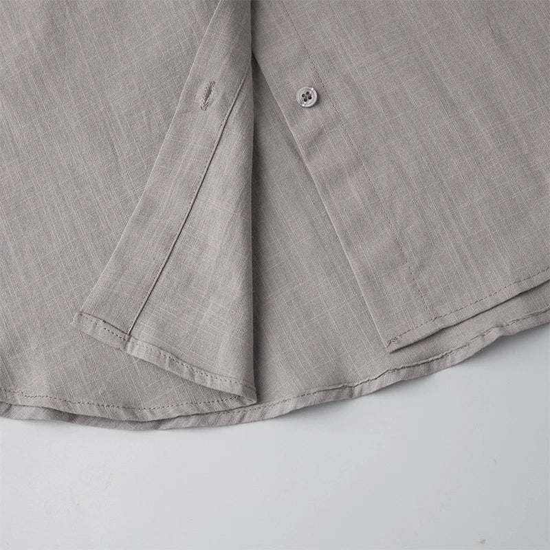 Casual Cotton Linen Pants Suit Women Solid Cozy Lapel Single Breasted Shirt Elastic Waist Wide Leg Pant 2026 Summer Loose Outfit