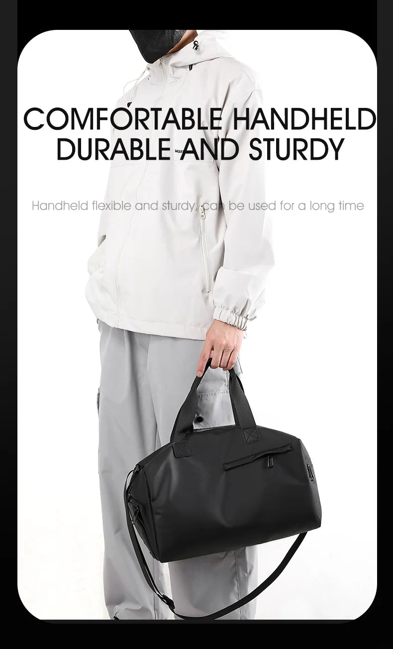 Fashion Travel Bags For Women Large Capacity Men's Sports bag Waterproof Weekend Sac Voyage Female Messenger Bag Dry And Wet