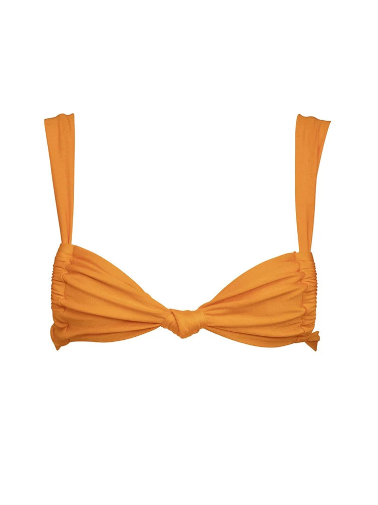 ZRTAK Push Up Bikinis Set Two Piece Suit Women Swimsuit 2025 Bathing Suit Sexy Bikini Swimwear Print Beachwear Tied Biquinis