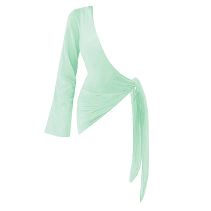 Bikini Swimsuit with Cover Up Brazilan Bikini Set Swimwear for Women Sexy Gradient Halter Bathing Suit Summer Female
