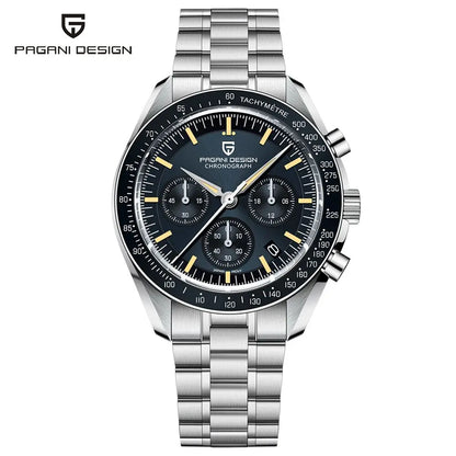 2026 New PAGANI DESIGN Tribute to CK2998 Moon Watch Retro Luxury Quartz Watches For Men Stainless steel Sport Chronograph Man