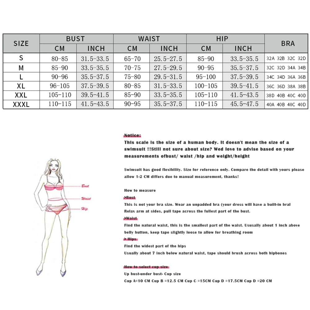 2024 New Sexy Push Up Low Waisted Bikini Set Swimsuit Swimwear Women Strappy Solid White Halter Beachwear Bathing Suit biquini