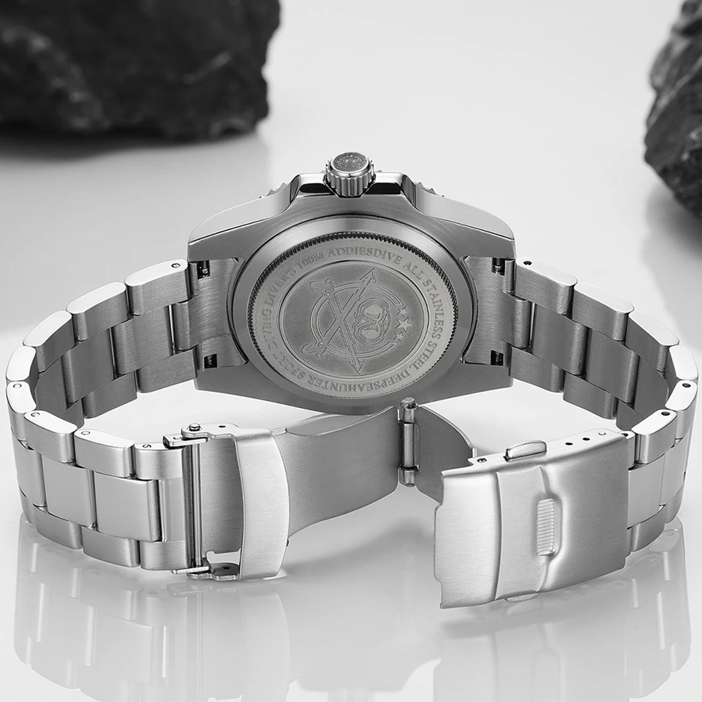 ADDIESDIVE AD2503 Luxury Men Automatic Watch 8215 Movement Sapphire Glass Diving Watches 200M Waterproof Mechanical reloj hombre