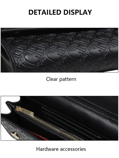 CH Fashion Women's Shoulder Bag with Letter Printing Design 2025 Festival Essential Versatile Women's Chain Bag
