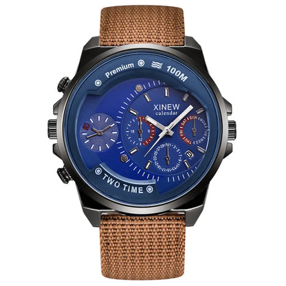 Montre Homme Boys Brand Watches Men Students Fashion Nylon Band Date Quartz Wrist Watch Reloj Hombre Relogios Masculinos 2026