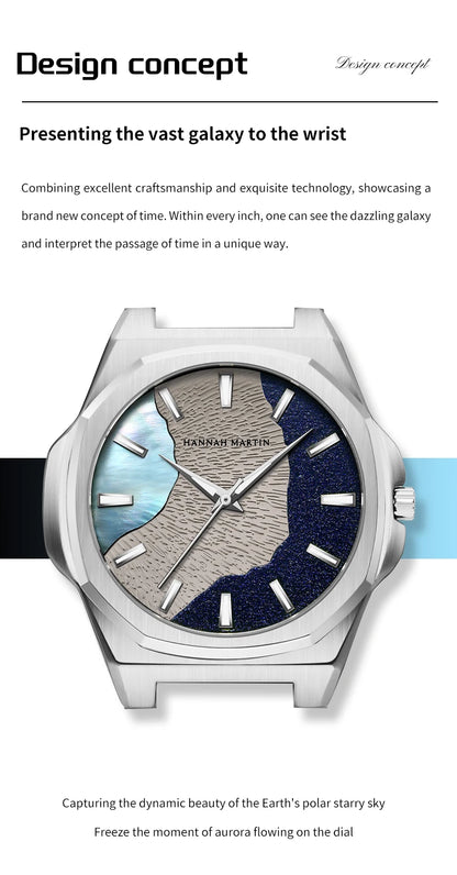 Men Watches 40mm Stainless Steel Business Timepiece for Men Clock Japanese Quartz Movement Watch With Tool Included Reloj Hombre
