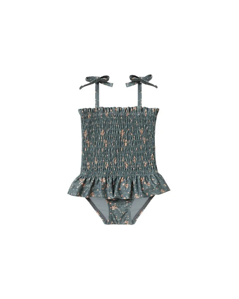 Kids Printed Swimwear for Girl Two Pieces Bikinis Set 2025 Summer Designer Boy Trunks Swimsuit Floral Striped Bathing Suit