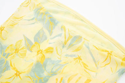 2024 Dress For Women Summer Chic Print Mesh Sleeveless Sexy Side Slit Slim Dresses Wild Beach Resort Style Woman Dress