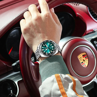 POEDAGAR Luxury Brand Men Clock Date Week Fashion Quartz Male Wristwatch Luminous Waterproof Stainless Steel Men's Watches Reloj