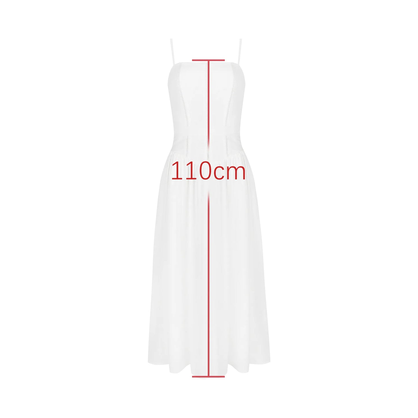Ashgaily White Dress Women Halter Cotton Long Dress Lace Elegant Party Outfits Ladies Sexy Club Clothes