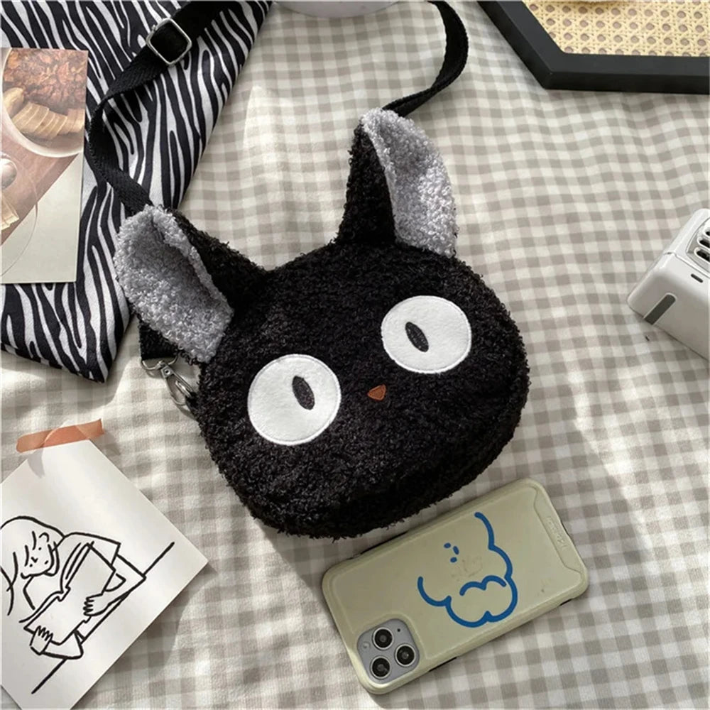 HOMEFISH Japanese Style Bag Women Cartoon Plush Shoulder Bag for Women New Crossbody Bag Small Phone&Purse Bag Bolsa Feminina