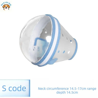 Pet headgear to prevent licking and biting mascotas accessorios para perros pet dog accessories designer pet kittens and dog