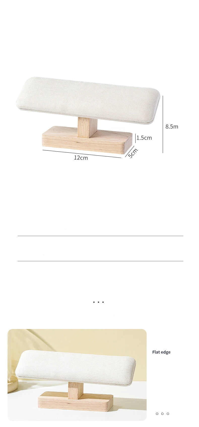 1Pc Wooden Watches Display Stands Base Watch Necklace Bracelet Organizer Rack Bangle Scrunchie Headband Showcase Stands
