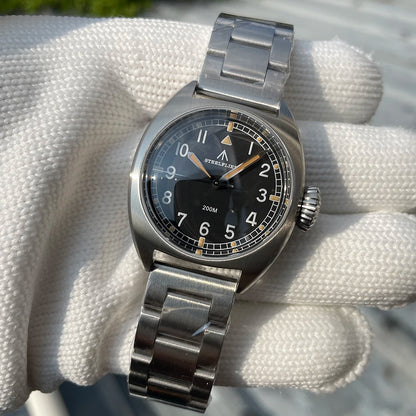 SF745 STEELFLIER Dive Wristwatch VH31 Silent Movement Super Luminous Sapphire Crystal 20Bar Waterproof Luxury 316L Steel Watches