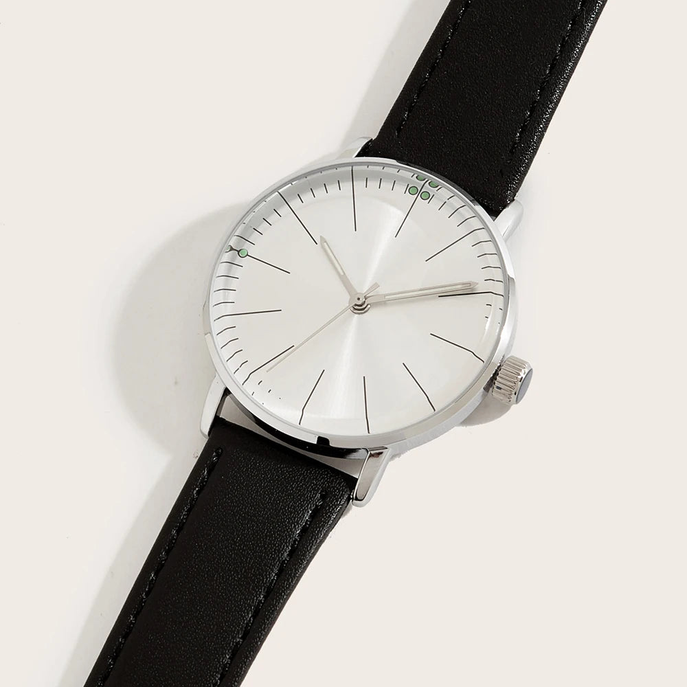 Vintage Mechanical Watches Men Minimalist Dial Automatic Wristwatch Man Hat Glass Drop Shipping Timepieces