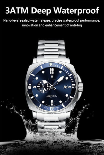 New Gifts Watches For Man Luxury Brand Mens Fashion Quartz Wristwatches Automatic Watch Men Sports Chornograph Digital Clock