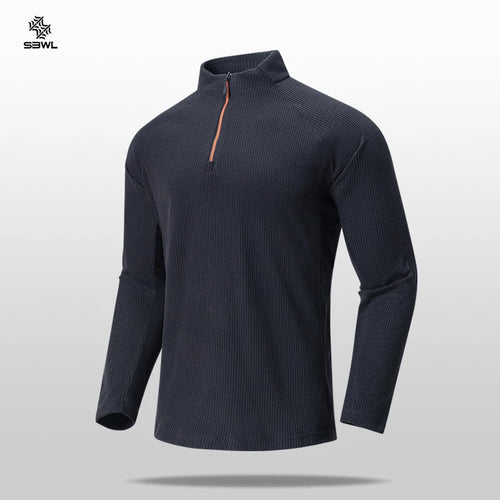 SBWL Men's high quality cycling hiking outdoor sports long sleeve Tshirt leisure speed dry running fitness sports clothing Tops