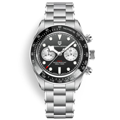 Pagani design Panda retro men's watches 2026 new top business quartz watch men's VK64 chronograph AR Sapphire sports clock reloj