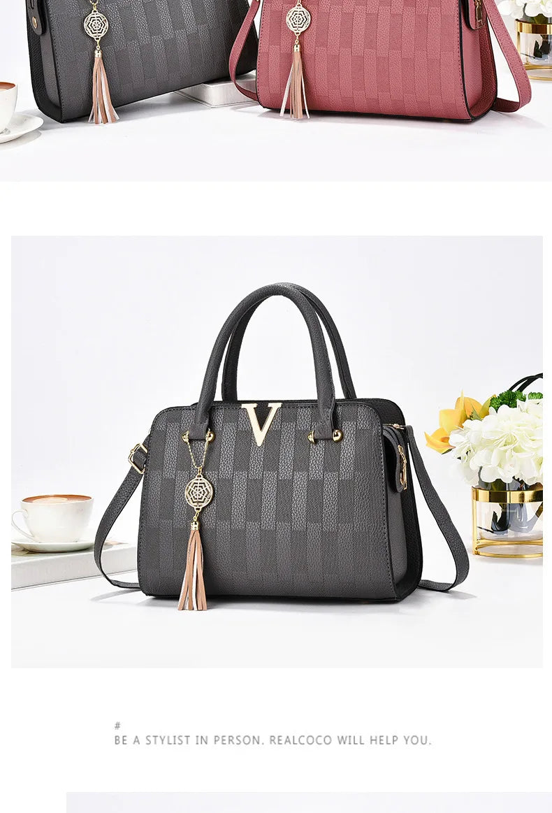 Women bag Handbag for women 2026 sac a main Casual foreign style Canvas large capacity ladies trend fashion elegant bag