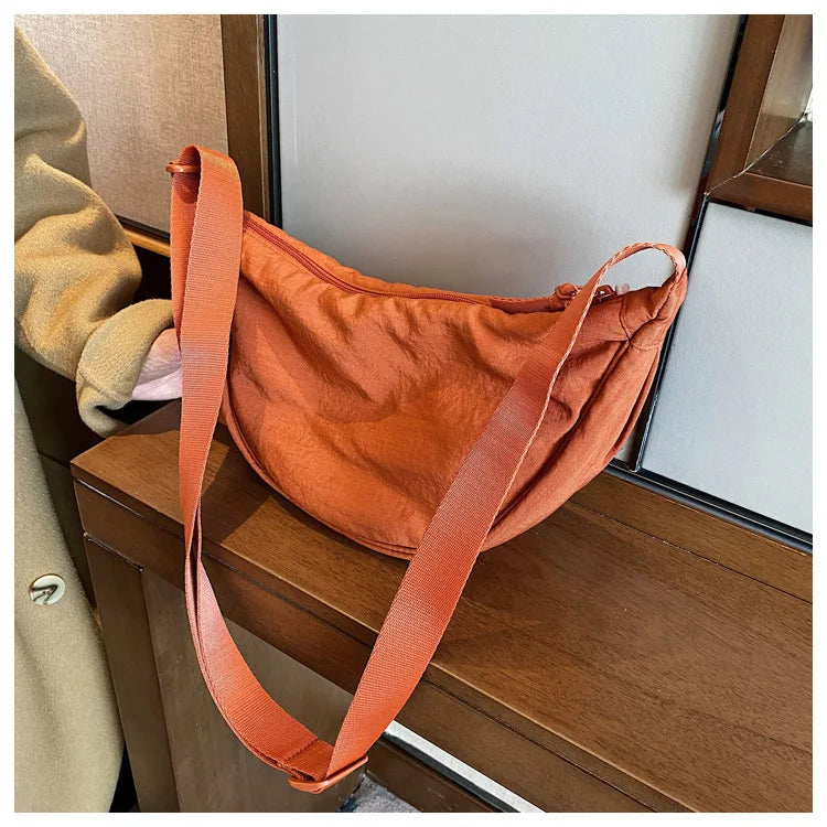 Convenient casual nylon women's crossbody bag shoulder bag large capacity handbag women's travel shopping bag women's wallet