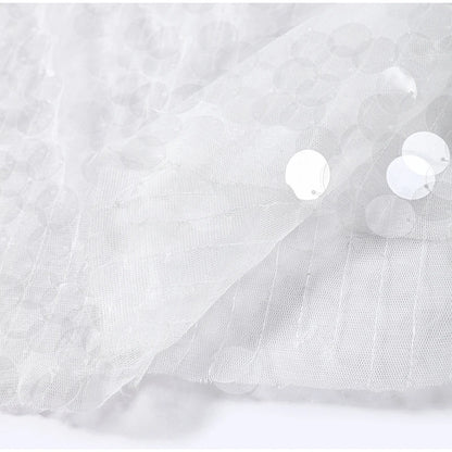 Sequins Lace Splicing Dress Women's Sexy V-veck Shiny Sleeveless Backless Sling Dresses 2026 Spring Summer New Ladies Beach Robe