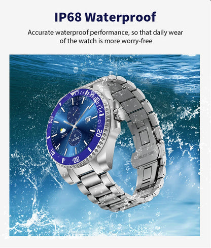 New 2026 Style Luxury Smart Watch Dials Answer Call For Men Waterproof Sport Digital Business Smart Watches For Gift Smart Band