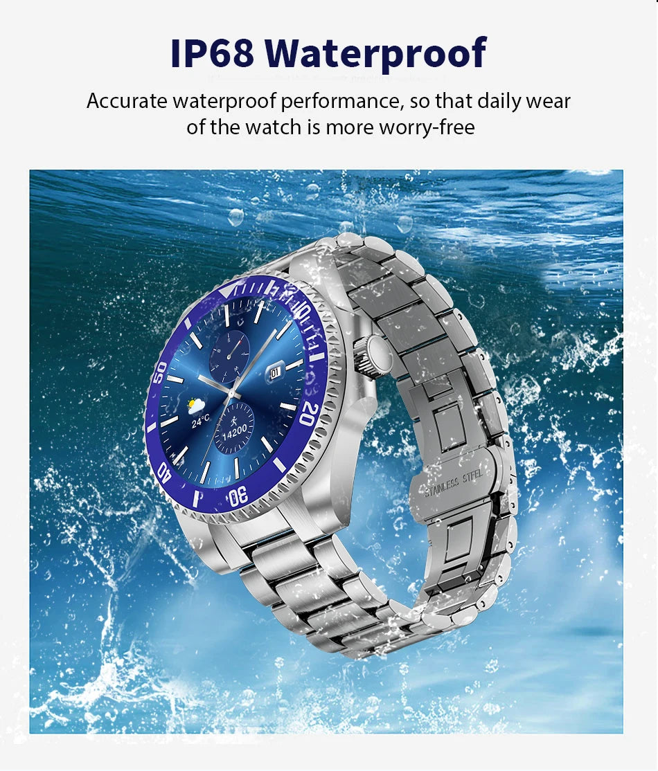New 2026 Style Luxury Smart Watch Dials Answer Call For Men Waterproof Sport Digital Business Smart Watches For Gift Smart Band