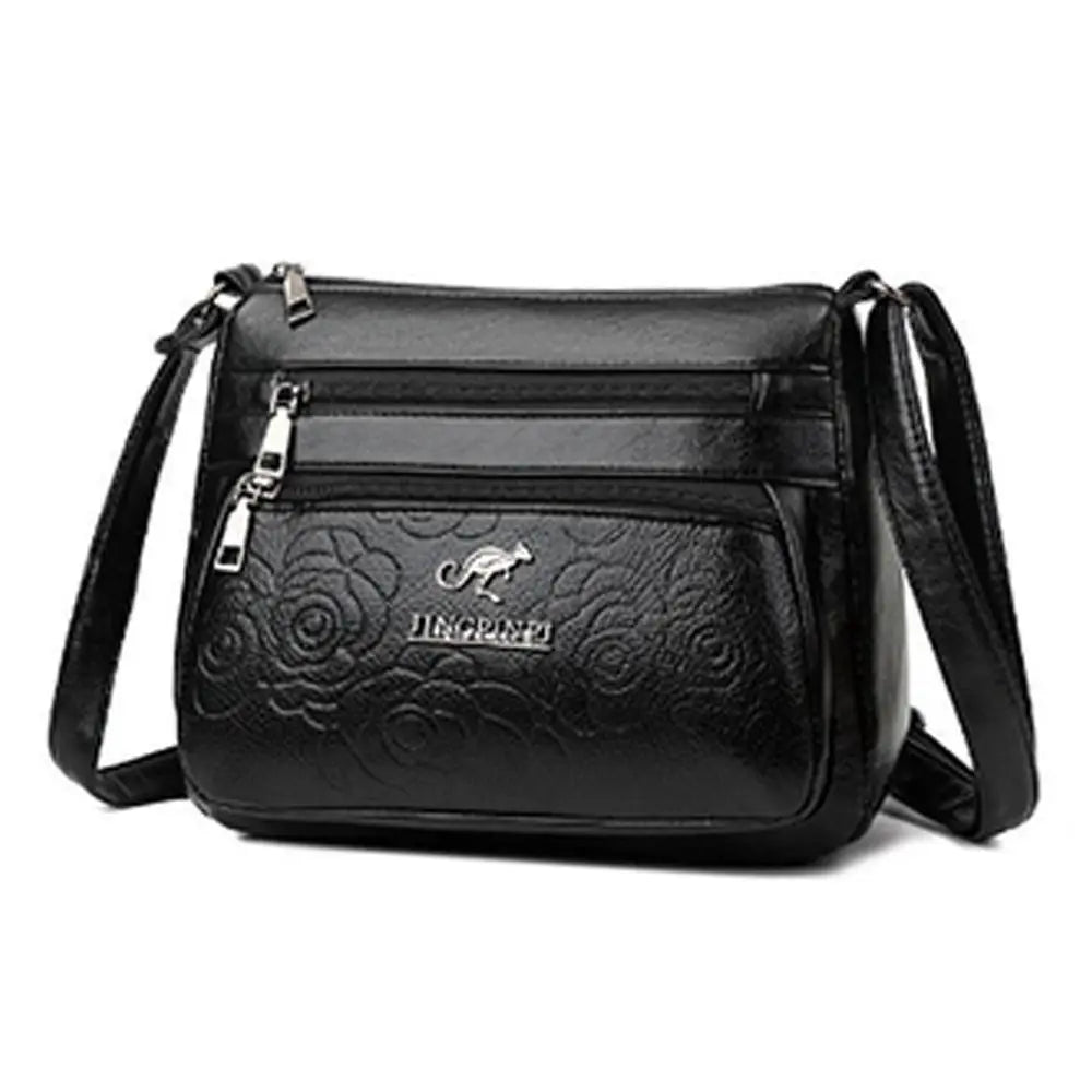 Women's Bag Middle-aged Bag Mother's Bag Fashion Multi-layer Large Capacity Single Shoulder Mother-in-law Buy Vegetable Bag