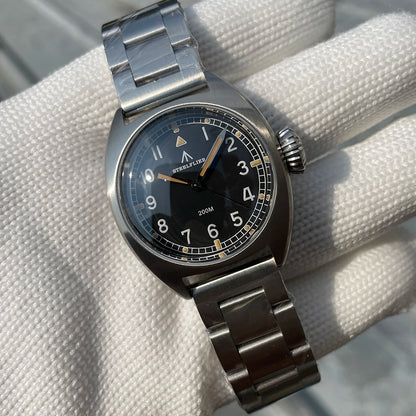 SF745 STEELFLIER Dive Wristwatch VH31 Silent Movement Super Luminous Sapphire Crystal 20Bar Waterproof Luxury 316L Steel Watches