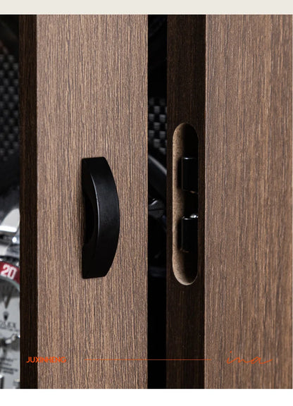 Luxury 1 Slot Automatic Watch Winder Walnut Wood Silent Motor Watch Storage Box Gift for Men Watch Winder for Automatic Watches