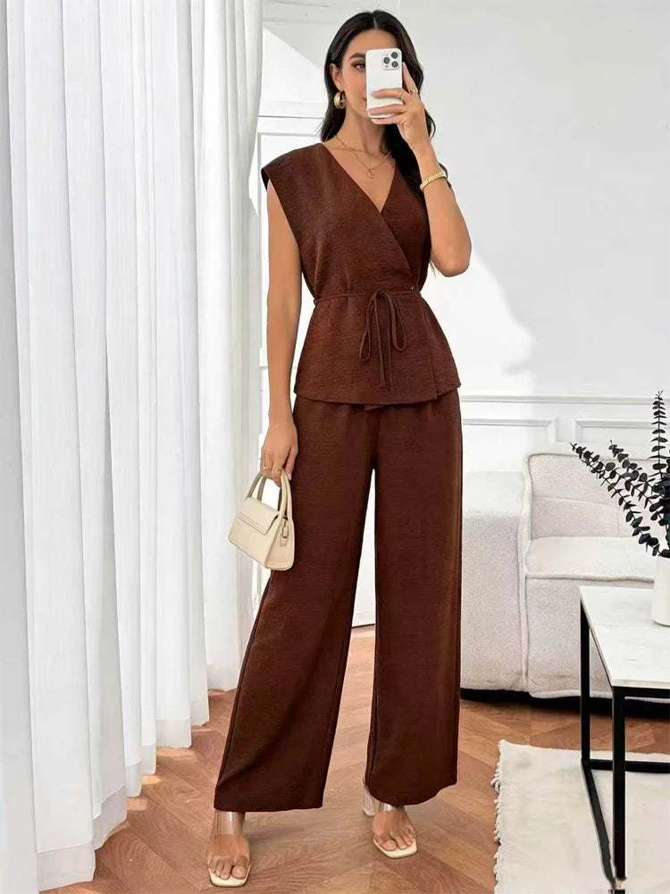 Solid Lapel Lace Patchwork Half Sleeve Shorts Set Women Chic Single Breasted Tops Pockets Pants Suits 2026 Daily Street Outfits