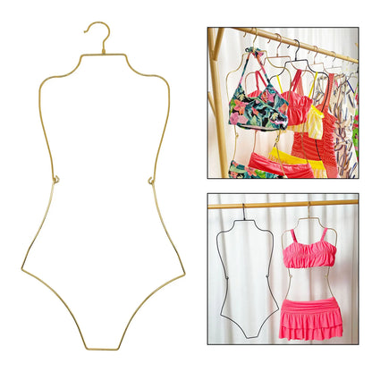 Swimsuit hanger lingerie hanger display hanger, body shape display rack bikini