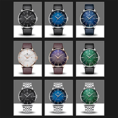 2026 New PAGANI DESIGN Men's Mechanical Watches Top Brand Luxury Automatic Watch For Men Stainless Steel Sports Waterproof Clock