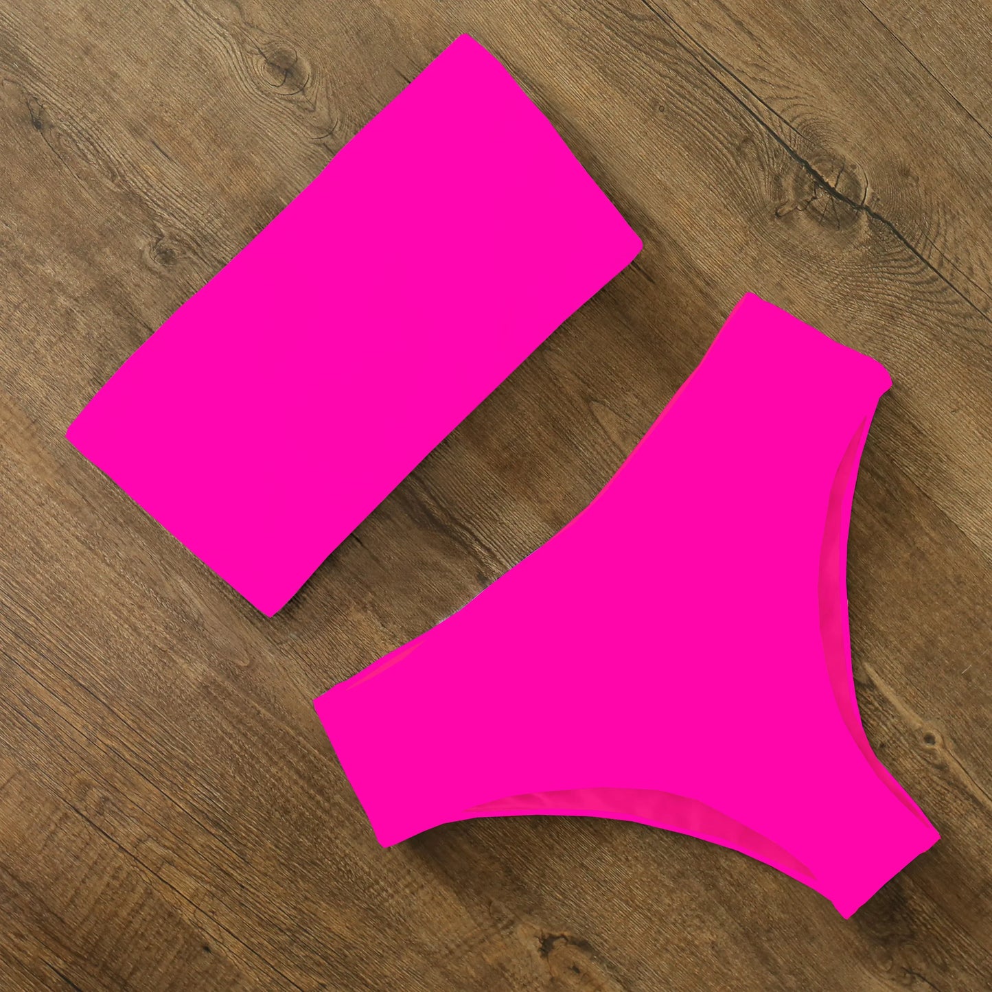 Reversible Bikinis Women Bandeau Swimwear Back Cross Halter Swimsuit Print High Waist Bathing Suit Femme Swim Wear Summer