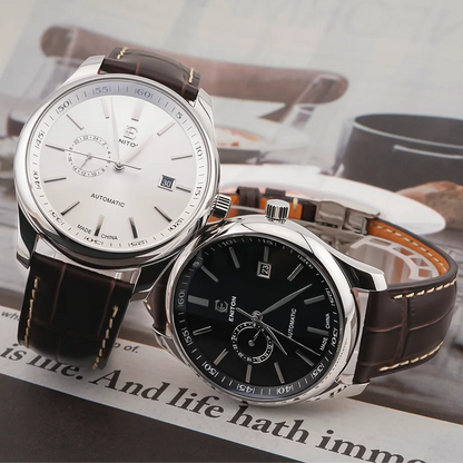 ENITON 41mm Automatic watch 8217 Movement Men's Watch Business luxury watches man Fashion mens watch mechanical Watches for men
