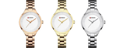 TOP Luxury Rose Gold Women's Watch Stainless Steel Ladies Wrist Watches Relogio Feminino Fashion Female Hour Reloj Mujer