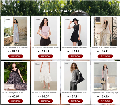 ZIQIAO Women Solid Long Dress 2025 Summer New Casual Round Neck T-Shirt Dresses Grey Short Sleeve X-LINE Dress 25ZQ92026