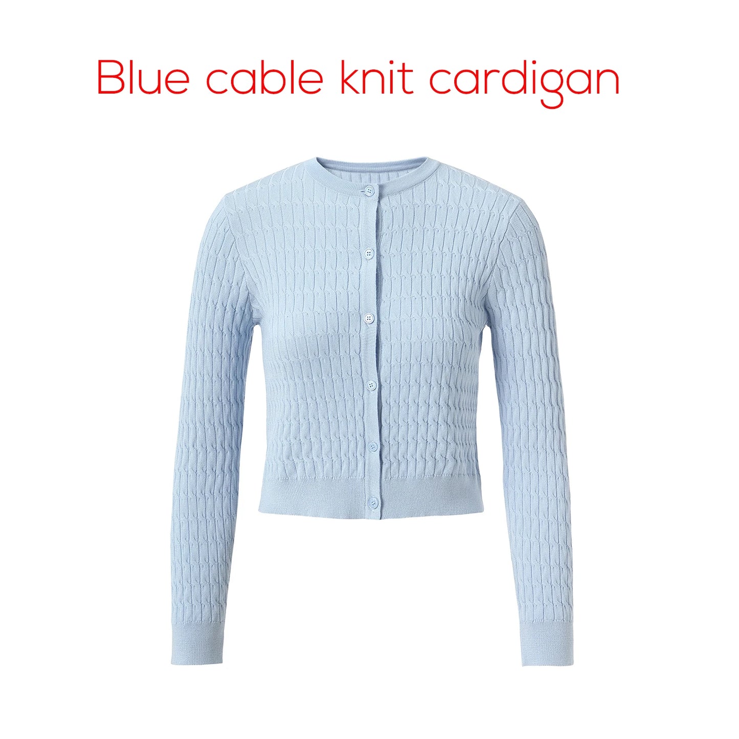 AP SS26 Women Sleeveless Shirt and Cable Knitting Cardigan Clothing
